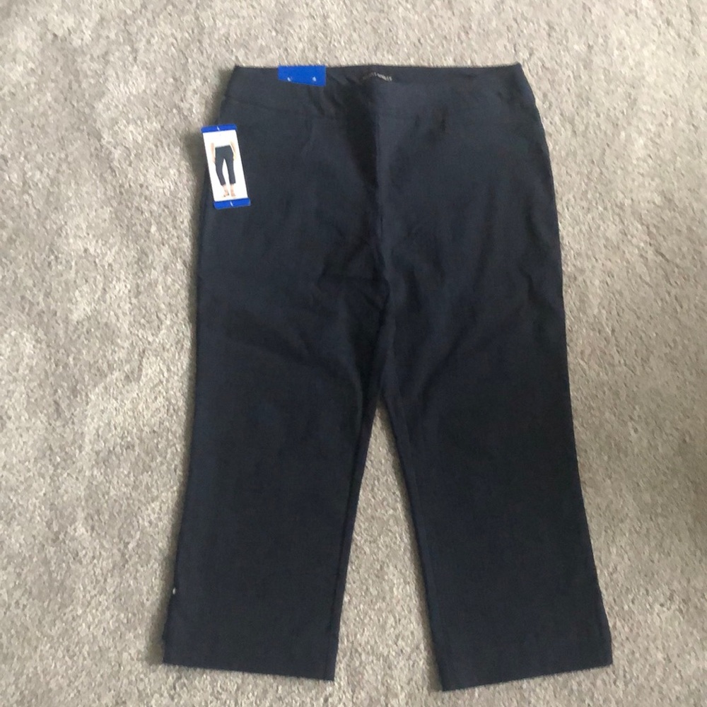 Brand new navy capri pants